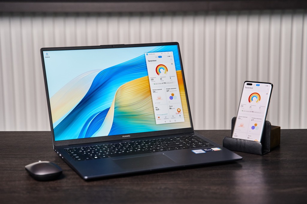 Элегантный футуризм: изучаем ноутбук Huawei MateBook D 16 2024 6 Элегантный футуризм: изучаем ноутбук Huawei MateBook D 16 2024