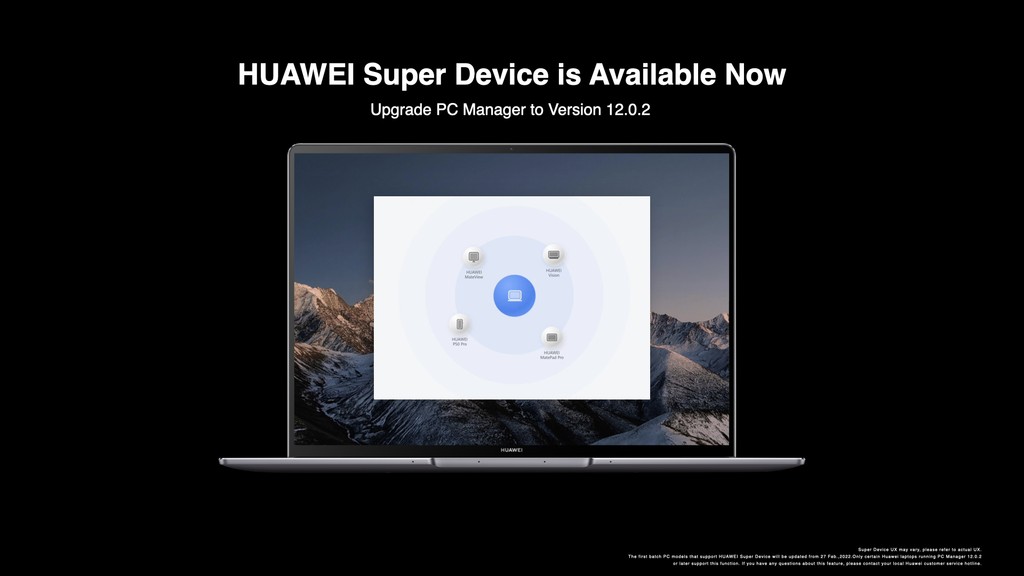 Huawei представил «суперустройство», флагманский MateBook, первый принтер и ноутбук-трансформер
