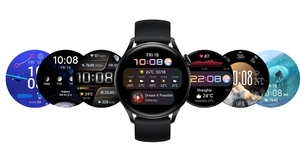 Huawei представляет HUAWEI WATCH 3 Series и анонсирует серию мониторов HUAWEI MateView