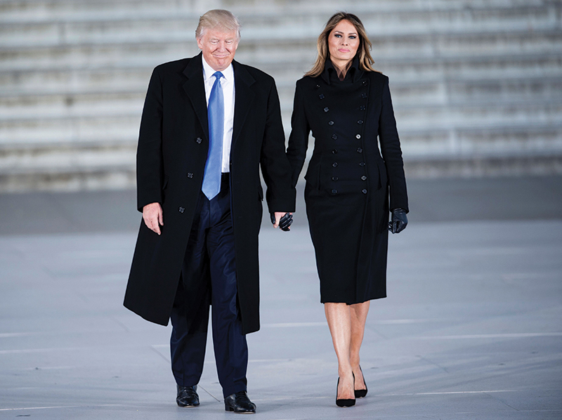 Трамп VS Макрон 4 первая леди Трамп