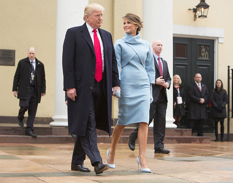 Трамп VS Макрон 2 первая леди Трамп