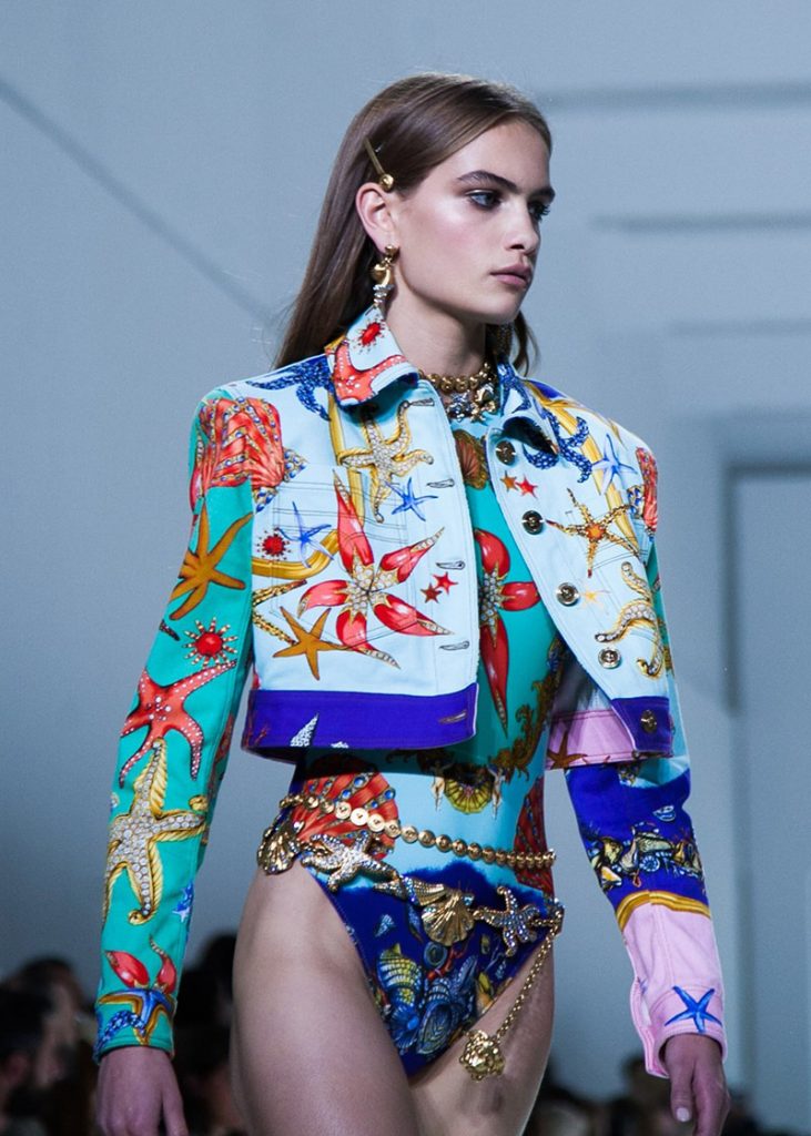 Показ Versace
