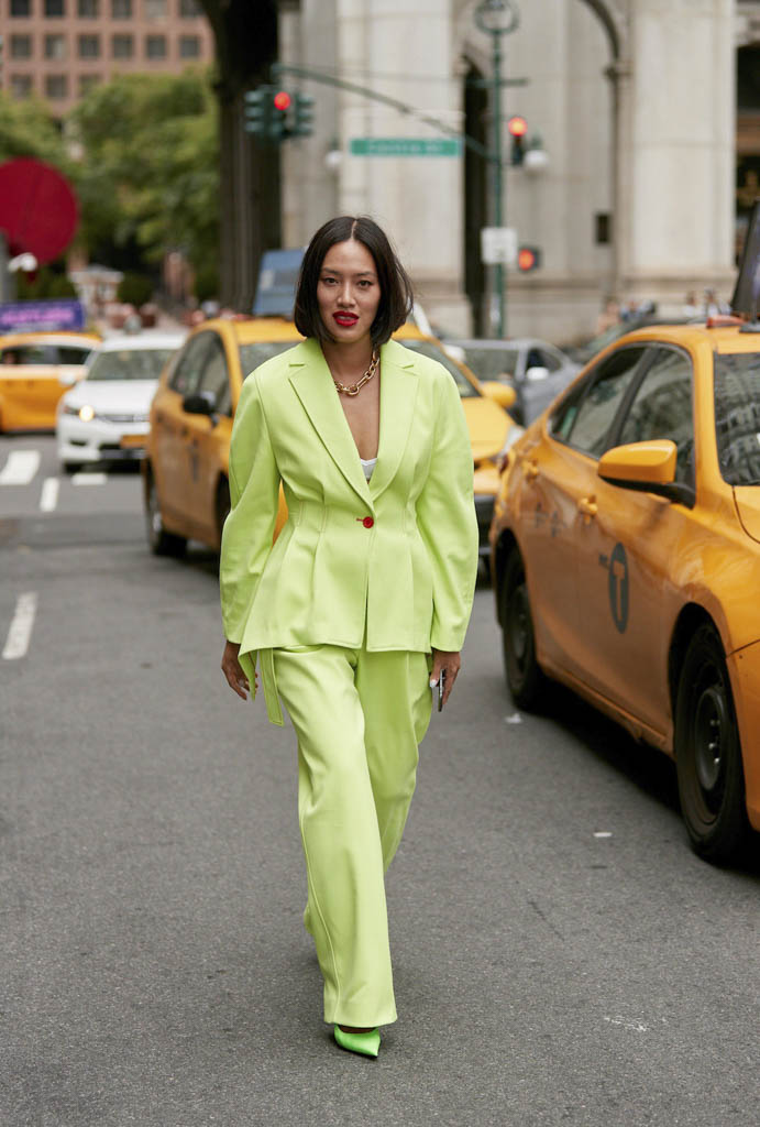 Street-style Недели моды в Нью-Йорке