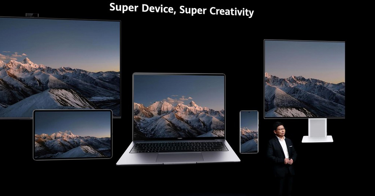 Huawei представил «суперустройство», флагманский MateBook, первый принтер и ноутбук-трансформер