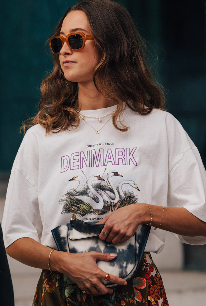 Street-style Недели моды в Копенгагене