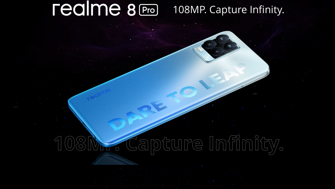 Флагманские модели смартфонов realme 8 и realme 8 Pro представлены в Беларуси с 25 мая