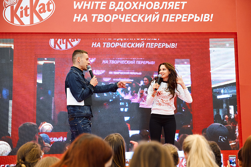 Известная блогер Юля Годунова играла в «Крокодила» в ТРЦ Galleria Minsk 2 ТРЦ Galleria Minsk