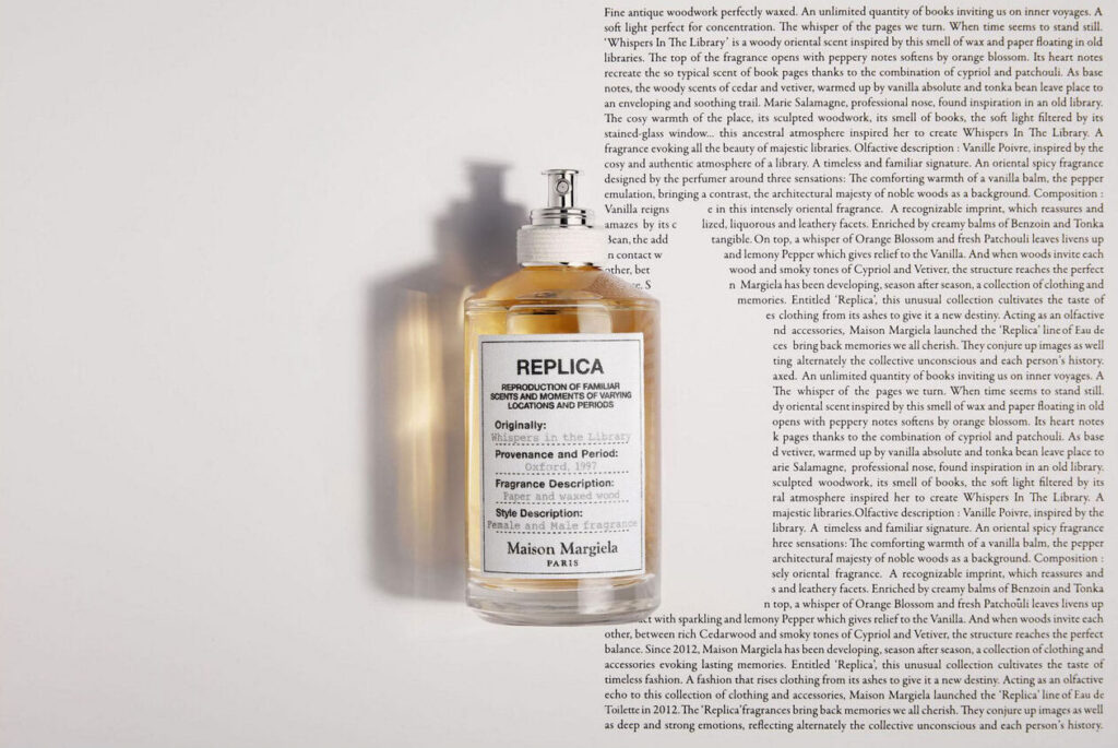 Whispers in the Library Maison Martin Margiela - интеллектуальный мужской аромат